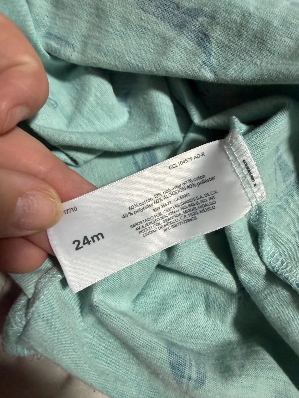 Carters blue 24